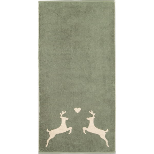 Cawö Handtücher Alpenchic Edition Hirsche 6228 - Farbe: zirbe - 43 - Handtuch 50x100 cm