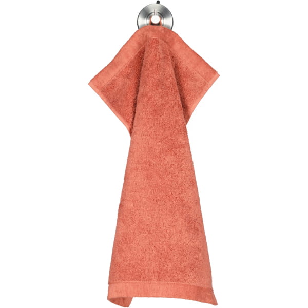 Cawö Handtücher Life Style Uni 7007 - Farbe: brick - 387 - Gästetuch 30x50 cm