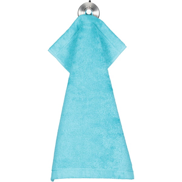 Cawö Handtücher Life Style Uni 7007 - Farbe: türkis - 430 - Gästetuch 30x50 cm
