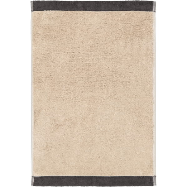 Cawö Handtücher Lifestyle Splash 7071 - Farbe: leinen/basalt - 37 - Gästetuch 30x50 cm