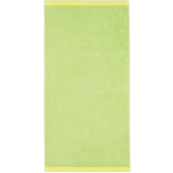 Cawö Handtücher Lifestyle Splash 7071 - Farbe: pistazie/lemon - 45 - Handtuch 50x100 cm