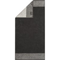 Cawö Handtücher Luxury Home Two-Tone 590 - Farbe: basalt - 73 - Waschhandschuh 16x22 cm