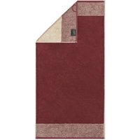 Cawö Handtücher Luxury Home Two-Tone 590 - Farbe: bordeaux - 23 - Duschtuch 80x150 cm