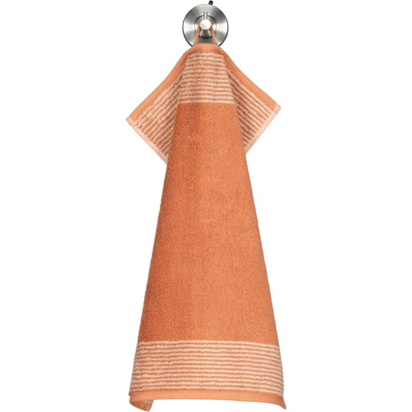 Cawö Handtücher Luxury Home Two-Tone 590 - Farbe: kupfer - 32 - Gästetuch 30x50 cm