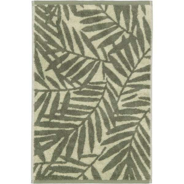 Cawö Handtücher Maison Blätter 6267 - Farbe: field - 44 - Gästetuch 30x50 cm