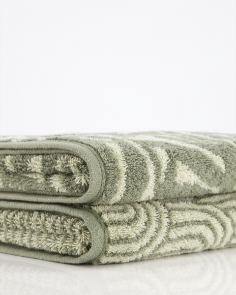Cawö Handtücher Maison Bögen 6268 - Farbe: field - 44 - Gästetuch 30x50 cm