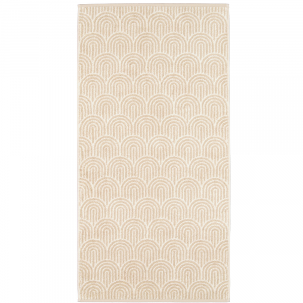 Cawö Handtücher Maison Bögen 6268 - Farbe: natur - 33 - Handtuch 50x100 cm