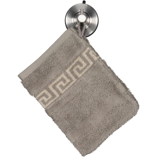 Cawö Handtücher Noblesse Duo 1003 - Farbe: graphit - 70 - Waschhandschuh 16x22 cm Cawö Handtücher Noblesse Duo 1003 - Farbe: graphit - 70 - Waschhandschuh 16x22 cm