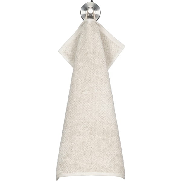 Cawö Handtücher Pure 6500 - Farbe: kreide - 730 - Gästetuch 30x50 cm