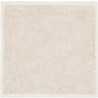 Cawö Handtücher Pure 6500 - Farbe: kreide - 730 - Seiflappen 30x30 cm