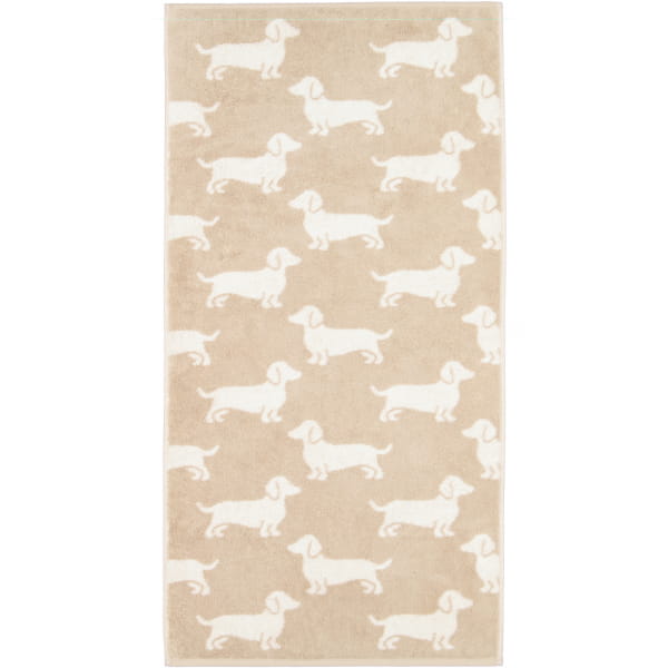 Cawö Handtücher WE LOVE DOGS 6246 - Farbe: Natur-Beige - 33 - Handtuch 50x100 cm