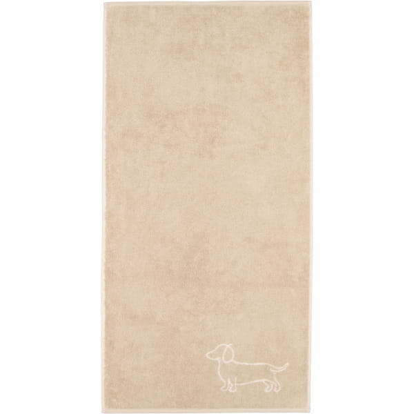 Cawö Handtücher WE LOVE DOGS Companion 6248 - Farbe: Natur-Beige - 33 - Handtuch 50x100 cm