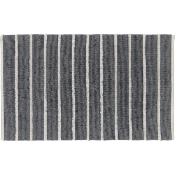 Cawö Home Badteppiche Balance Streifen 1008 - Farbe: platin - 77 - 60x100 cm