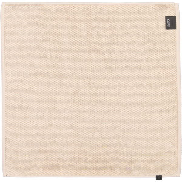 Cawö Home Badteppiche Loop 1007 - Farbe: beige - 370 - 60x60 cm