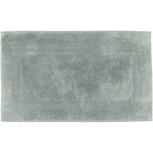 Cawö Home Badteppiche Luxus Badteppich 1000 - Farbe: nordic green - 470 - 60x100 cm