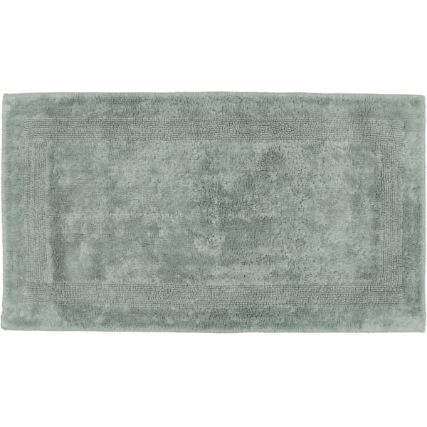 Cawö Home Badteppiche Luxus Badteppich 1000 - Farbe: nordic green - 470 - 70x120 cm