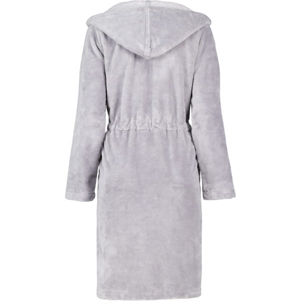 Cawö Home - Damen Bademantel Kurz Kapuze 822 - Farbe: graphit - 73