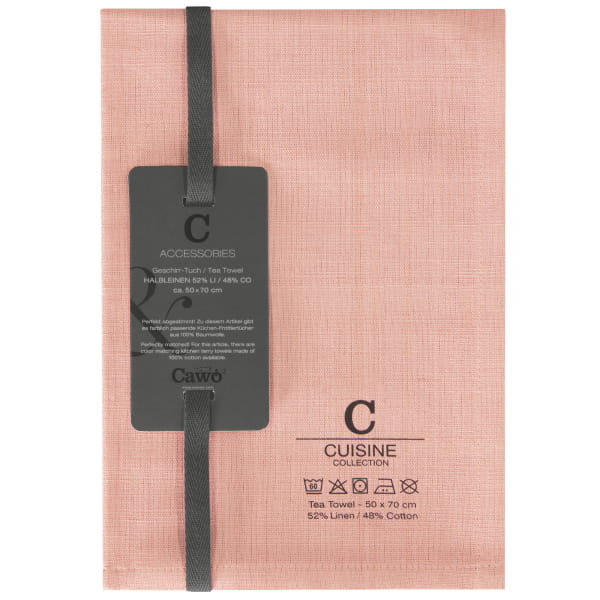 Cawö Home Geschirrtücher Cuisine Nature Uni 531 - Farbe: tajine - 20 - 50x70 cm Cawö Home Geschirrtücher Cuisine Nature Uni 531 - Farbe: tajine - 20 - 50x70 cm
