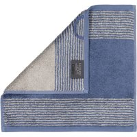 Cawö - Luxury Home Two-Tone 590 - Farbe: nachtblau - 10 - Seiflappen 30x30 cm