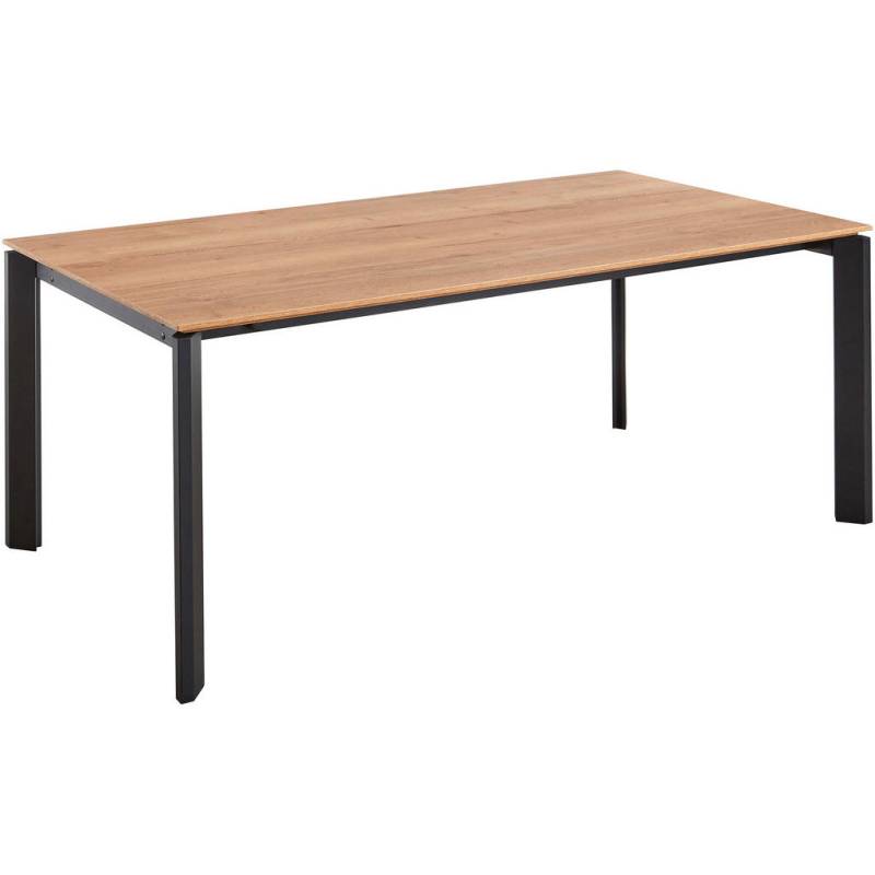 Celina Home ESSTISCH Schwarz, Eiche