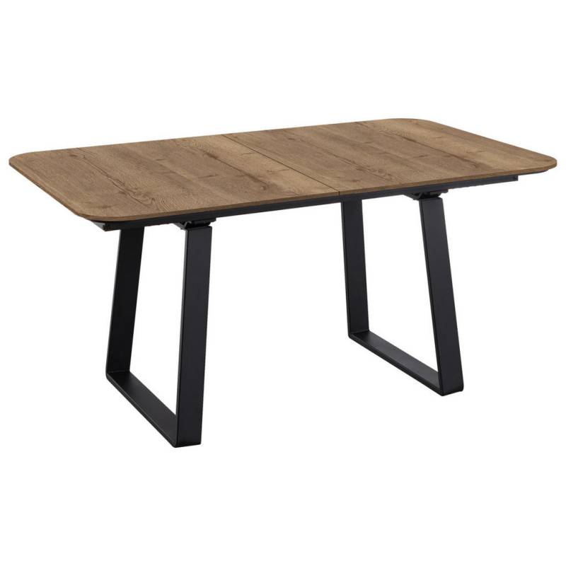 Celina Home ESSTISCH Schwarz, Eiche dunkel