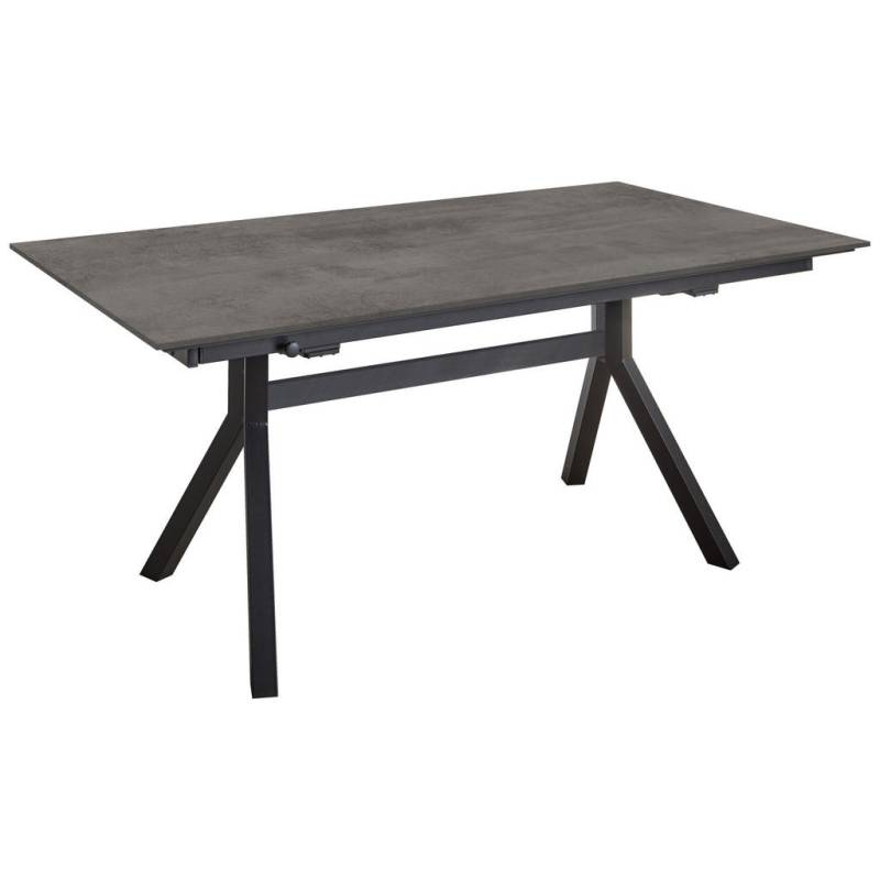 Celina Home ESSTISCH Schwarz, Schiefer