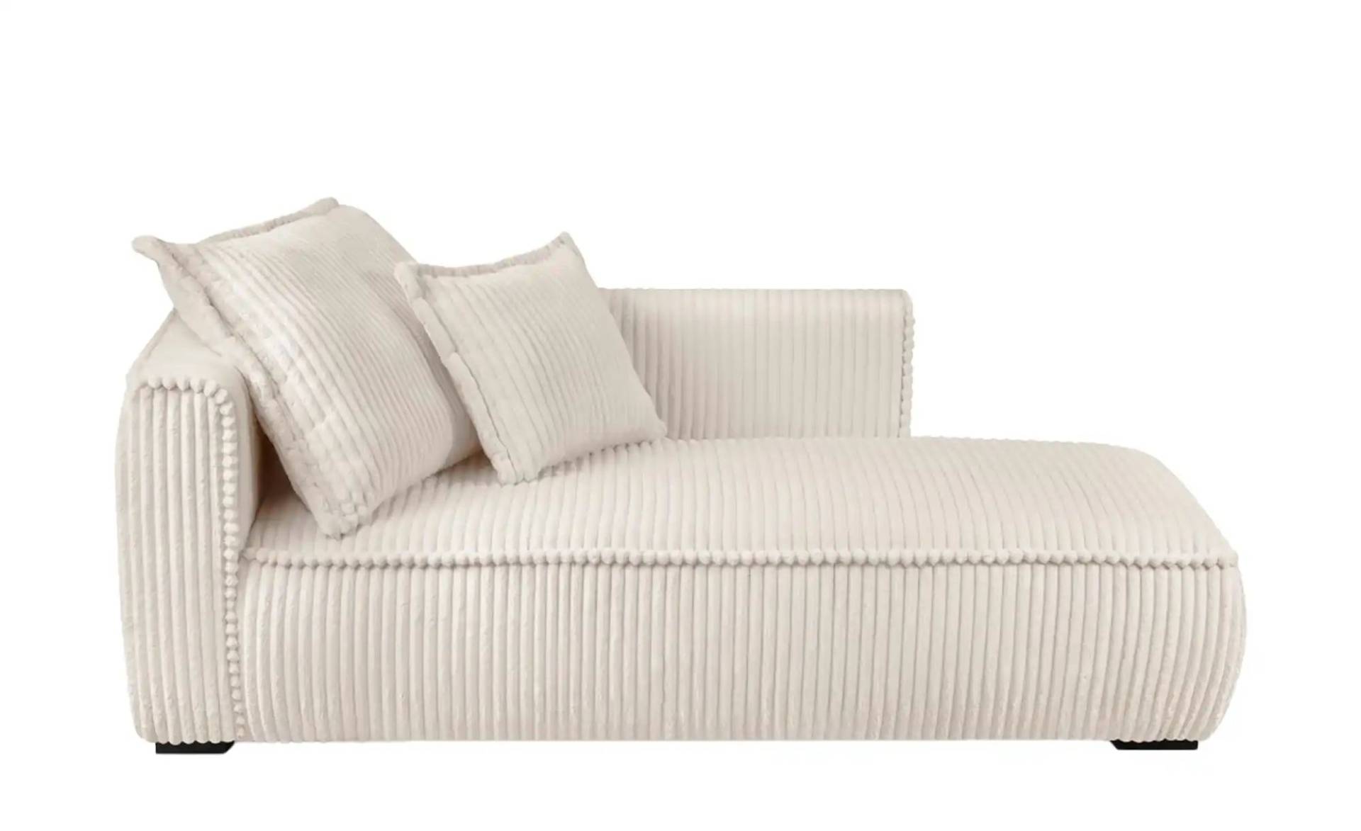 Chaiselongue  Modena ¦ beige ¦ Maße (cm): B: 208 H: 95 T: 124.0 Polstermöbel > Liegen - Möbel Kraft