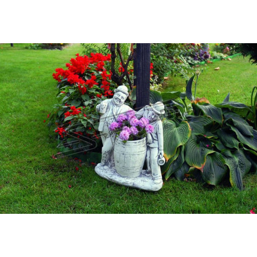 Charlie Chaplin Blumenkübel Pflanz Kübel Dekoration Figur Blumentöpfe