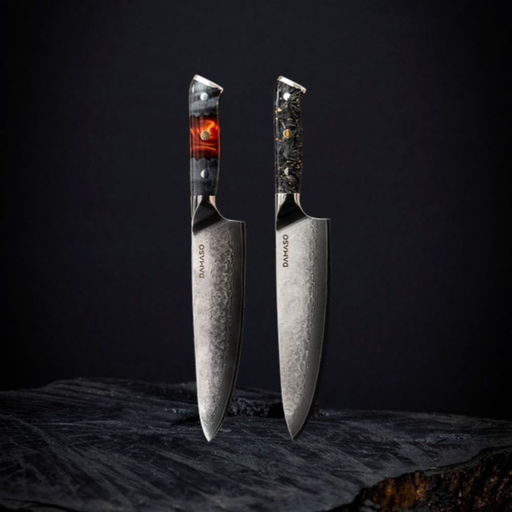 Chef Knife Duo - Damastmesser Chef Knife Duo - Damastmesser