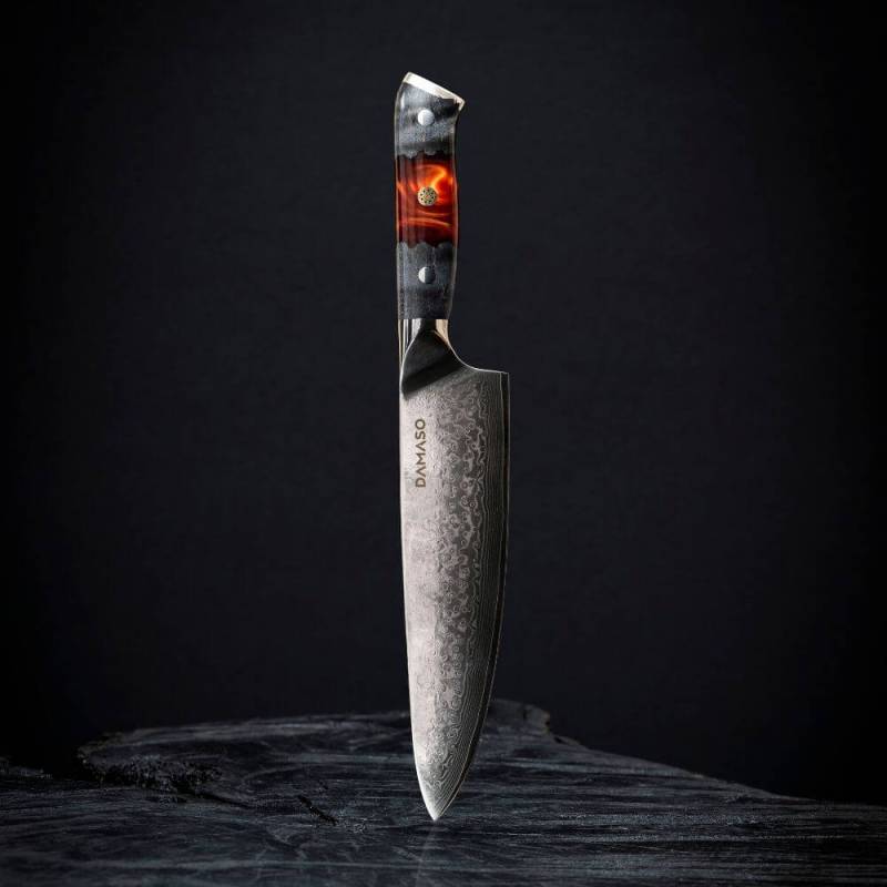 Chef Knife  – Damastmesser | Red Ash