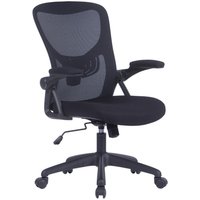 Chefsessel FLEX schwarz schwarz schwarz Webstoff Netzstoff Kunststoff von byLIVING