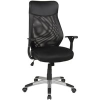 Chefsessel drehbar  Kunstleder Schwarz