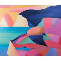 Cinzia Battistel: Bild 'A Colorful Journey' (2022) (Original / Unikat), ungerahmt