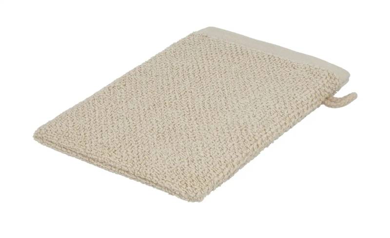 Como Green Waschhandschuh  4077 ¦ creme ¦ Maße (cm): B: 16 Badtextilien > Handtücher & Badetücher > Handtücher - Höffner