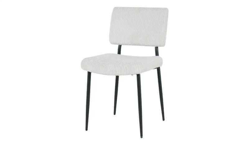 Cord-Stuhl  Harald ¦ beige ¦ Maße (cm): B: 45,5 H: 85 T: 58.0 Stühle > Küchenstühle > Polster Küchenstühle - Höffner