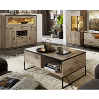 Couchtisch 1 Schubkasten 115cm RUBEN von Wohn-Concept Viking Oak Nature