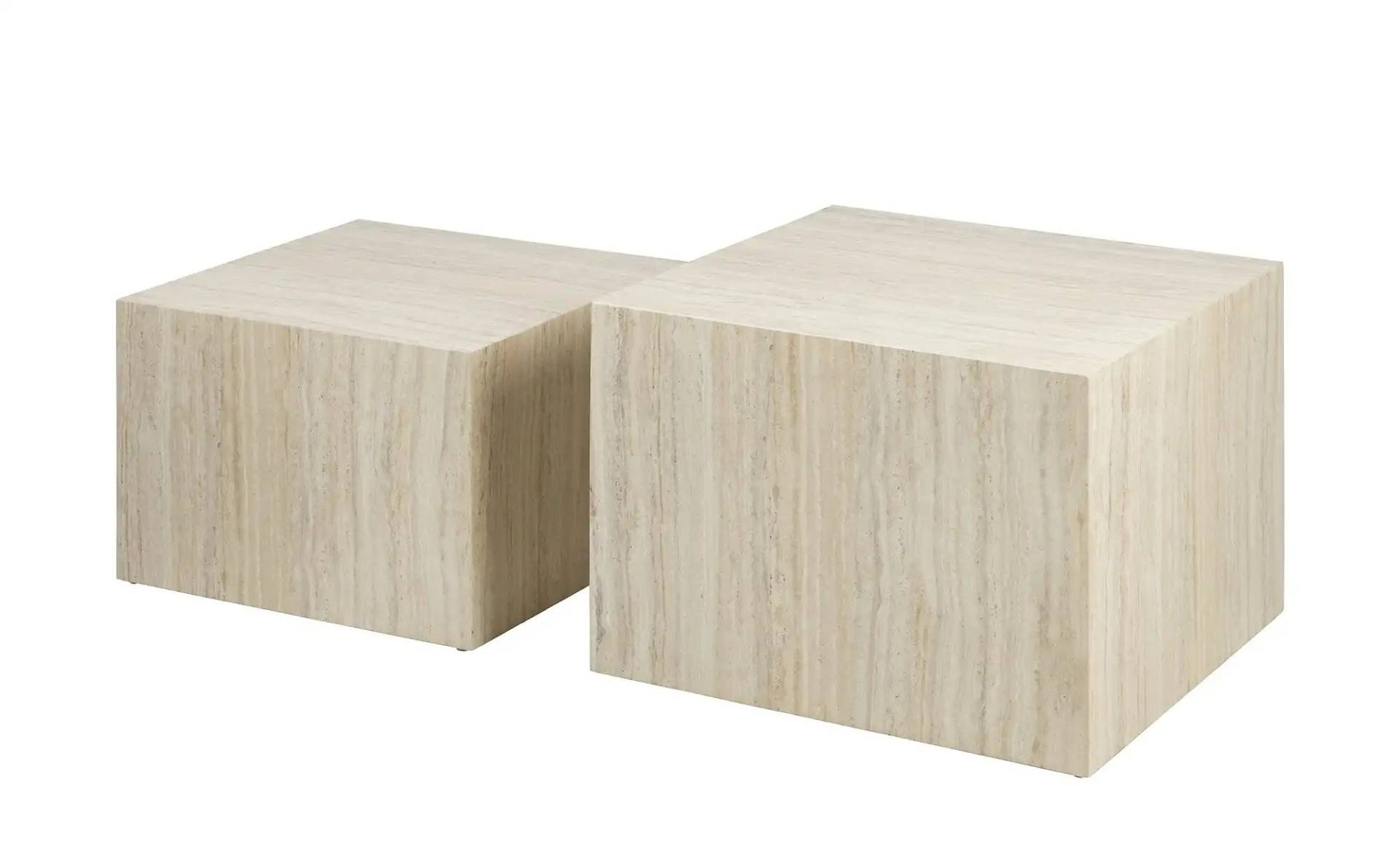Couchtisch 2er Set  Chioggio ¦ beige ¦ Maße (cm): B: 58 H: 40 Tische > Couchtische > Couchtische rechteckig - Höffner