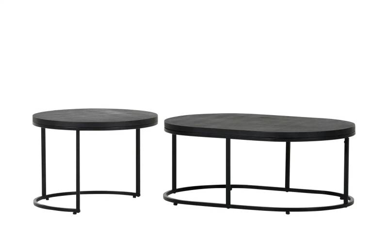 Couchtisch 2er Set  Crazy ¦ schwarz Tische > Couchtische > Couchtisch Massivholz - Höffner