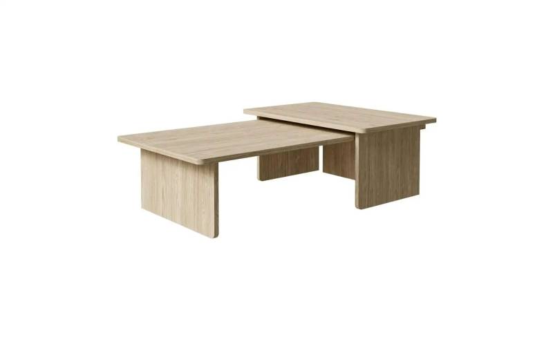 Selsey Couchtisch 2er Set  Usalo ¦ holzfarben ¦ Maße (cm): B: 90 H: 40 Tische > Couchtische > Couchtische rechteckig - Höffner