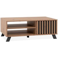 Couchtisch MEDAN 55A von Finori Artisan Oak / Anthrazit