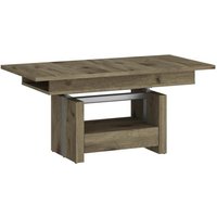 Couchtisch ausziehbar CORTADO CRTT02 von Wojcik Viking Eiche Dekor