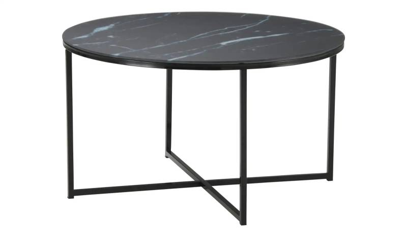 Couchtisch   ¦ schwarz ¦ Maße (cm): H: 45  Ø: 80.0 Tische > Couchtische - Möbel Kraft
