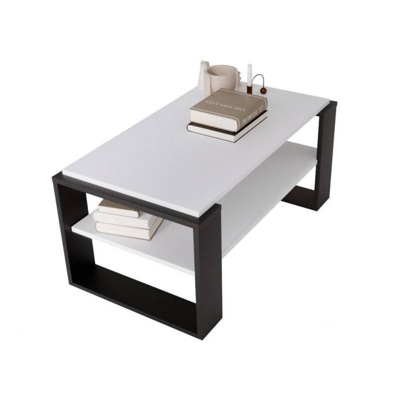 CraftPAK COUCHTISCH Weiß, Schwarz