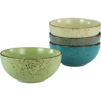 CreaTable Buddhabowl-Set Nature Collection multicolor Keramik 4 tlg. von CreaTable