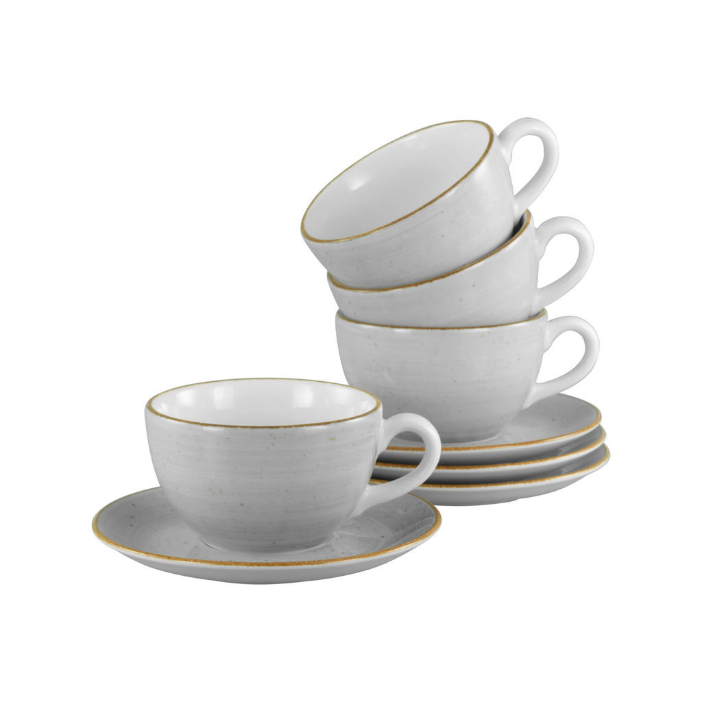 Creatable Cappuccinotasse Vintage Nature, Keramik, 280 ml, handbemalt, Kaffee & Tee, Tassen, Cappuccinotassen von Creatable