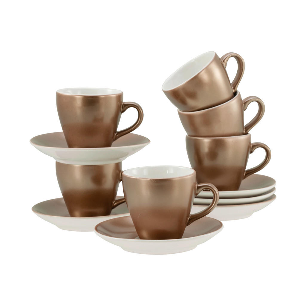 Creatable Tassenset Golden Days Weiss, Weiß, Gold, Keramik, 12-teilig, 100 ml, Kaffee & Tee, Tassen, Kaffeetassen-Sets Creatable Tassenset Golden Days Weiss, Weiß, Gold, Keramik, 12-teilig, 100 ml, Kaffee & Tee, Tassen, Kaffeetassen-Sets von Creatable