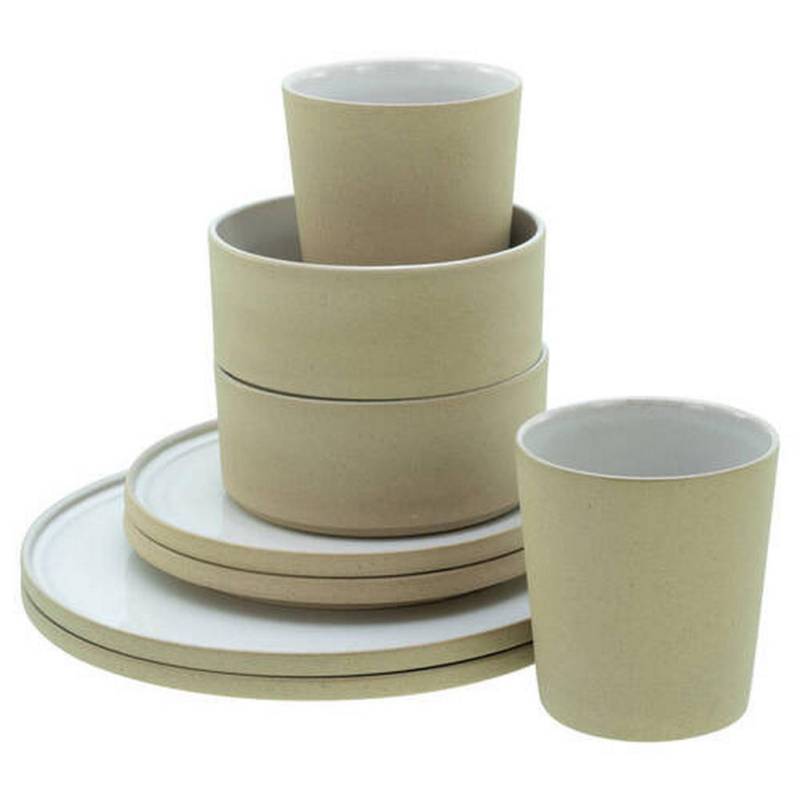Creatable KOMBISERVICE Weiß, Sand