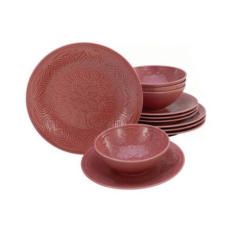 Creatable TAFELSERVICE Dunkelrosa