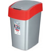 Curver - Flip Bin 50L Abfallbehälter, rot Curver - Flip Bin 50L Abfallbehälter, rot von CURVER
