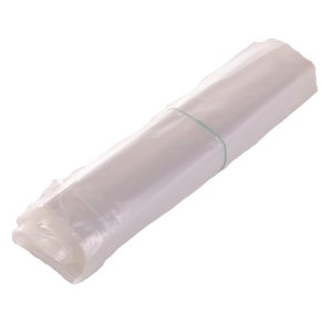 DEISS LDPE Beutel 7 Liter, transparent, lose, lebensmittelecht, Müllbeutel aus LDPE 1 A-Material, Maße (B x L + Ø-Rolle): 300 x 500 + 50 mm, 1 Karton = 1500 Stück